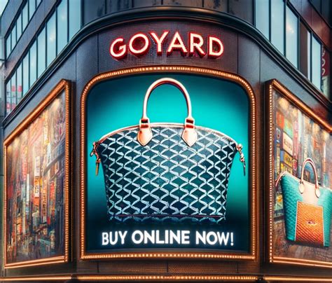 goyard how to buy|where can you buy goyard.